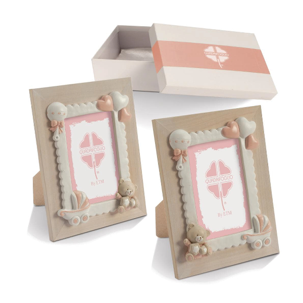 Uniqicon Rosa Eterna In Barattolo Con Luce LED - Portafoto Regalo Romantico 516719