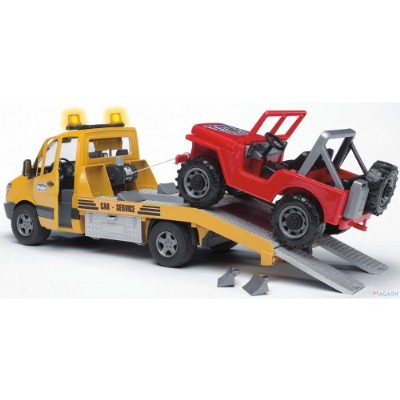 carro attrezzi mercedes benz con jeep