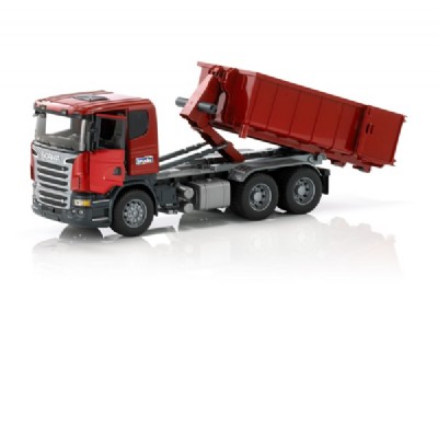 camion scania con container