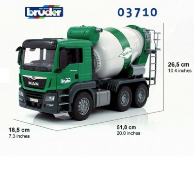 camion man tgs betoniera