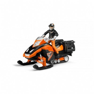 motoslitta con personaggio
