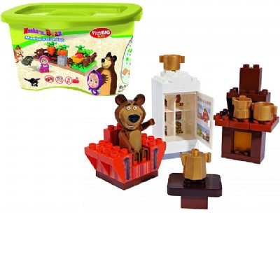 costruzioni - salotto di masha e orso