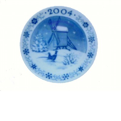 placchetta natale 2004 porcellana royal copenhagen