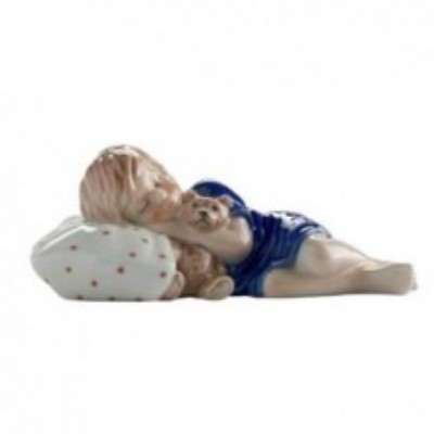 elsa che dorme in porcellana royal copenhagen