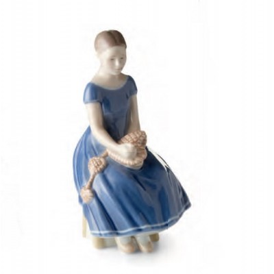 damina carita' in porcellana royal copenhagen