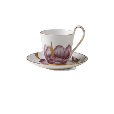 tazza the con piattino iris in porcellana royal copenhagen