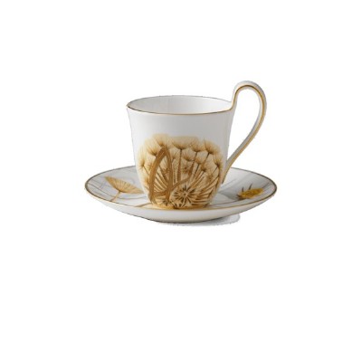 tazza the con piattino dente di leone in porcellana royal copenhagen