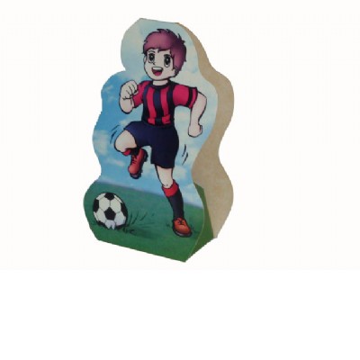 calciatore rosso-nero