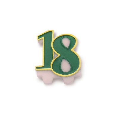candelina 18 anni verde
