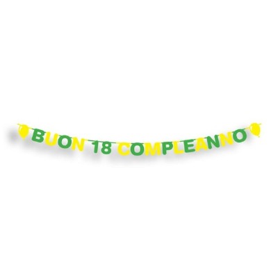 festone buon 18 compl verde
