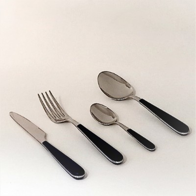 abert servizio posate 24 pz con mainco blu