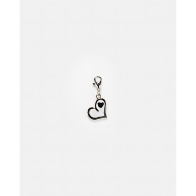 ail ciondolo cuore bianco