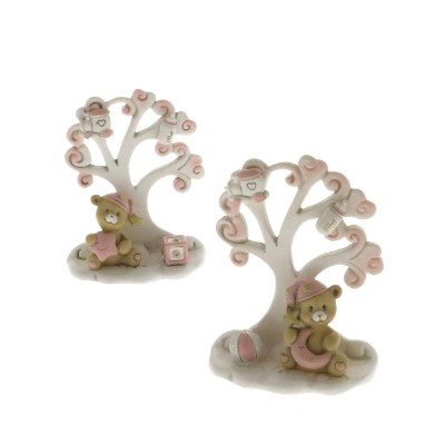 albero con calamita orsola rosa