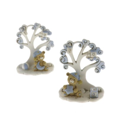 albero con calamita orsolo azzurro