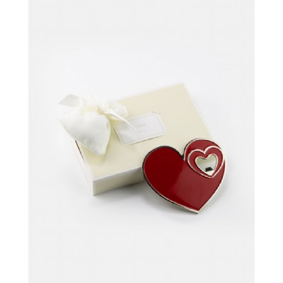 apribottiglia cuore colorato con magnete