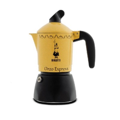 bialetti  caffettiera orzo - orziera gialla tz 4