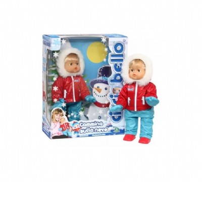 cicciobello cammina neve