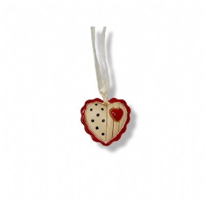 cuore 3d in ceramica