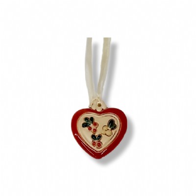 cuore profumat0 in ceramica
