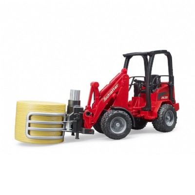 escavatore schaffer con forche