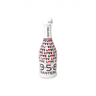 extra dry 20 cl bianco/scritta love