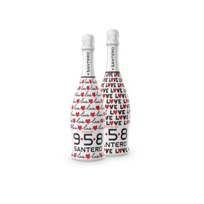 extra dry 75 cl bianco /scritta love