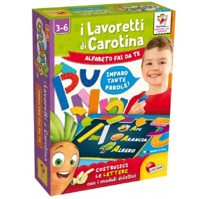 i lavoretti di carotina - alfabeto fai da te