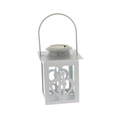 lanterna innamorati led h 10 cm