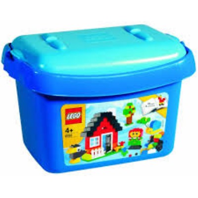 lego system - secchiello blu piccolo (6161)