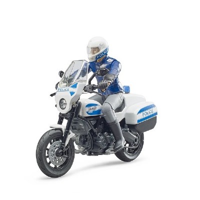 moto della polizia ducati scrambler