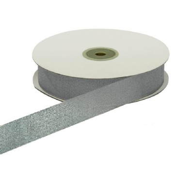 nastro 10 mm metallizzato argento