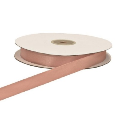 nastro 6 mm doppio raso rosa antico