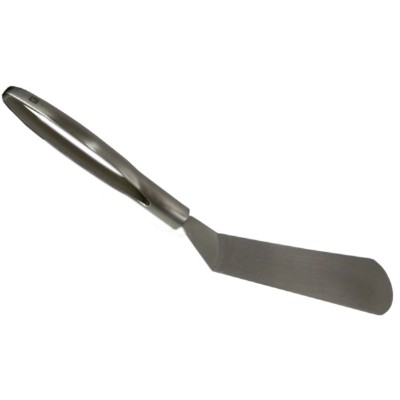 paletta giravivande in acciaio inox
