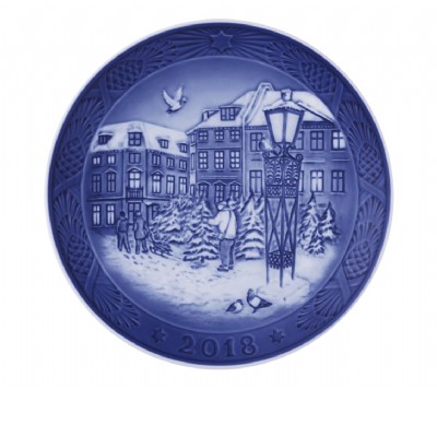 piatto natale 2018 porcellana royal copenhagen