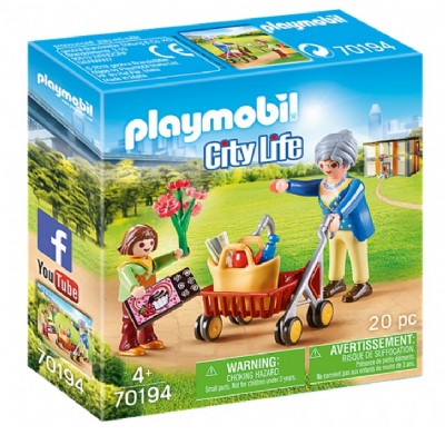 play mobil -  nonna e nipote (70194)