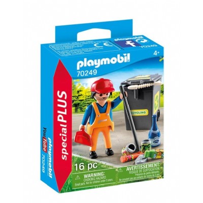 play mobil - operatore ecologico (70249)