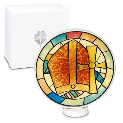 rito led cresima cm 12,5 x 14 c/box