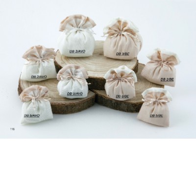 sacchetto medio piatto beige mis 14x12,5 cm