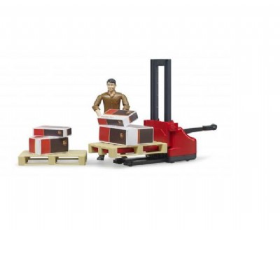 set logistica con personaggio ups