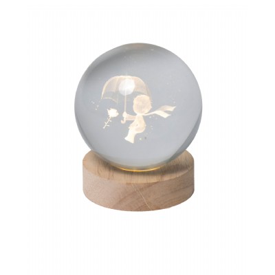 sfera grande principe con luce