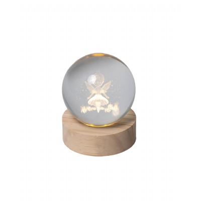 sfera piccola fatina con luce