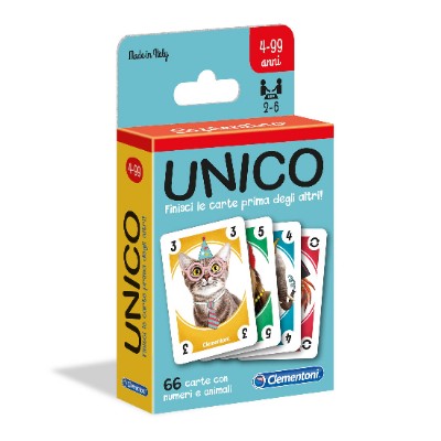 unico degli animali - gioco carte