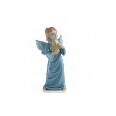 angelo custode azzurro in porcellana royal copenhagen