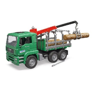 camion man per trasporto legname