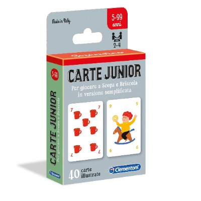 carte junior illustrate  - gioco carte