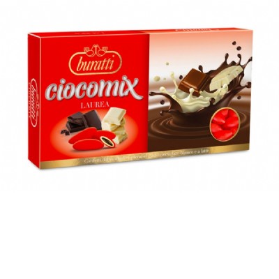 confetti ciocomix  rosso kg 1