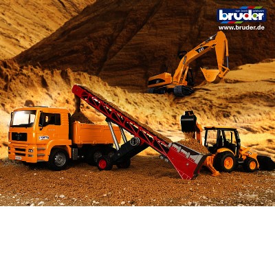 bruder - camion, escavatori e mezzi movimento terra