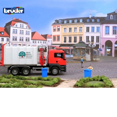 bruder - camion raccolta rifiuti