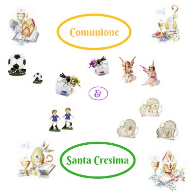 bomboniere per comunione e cresima