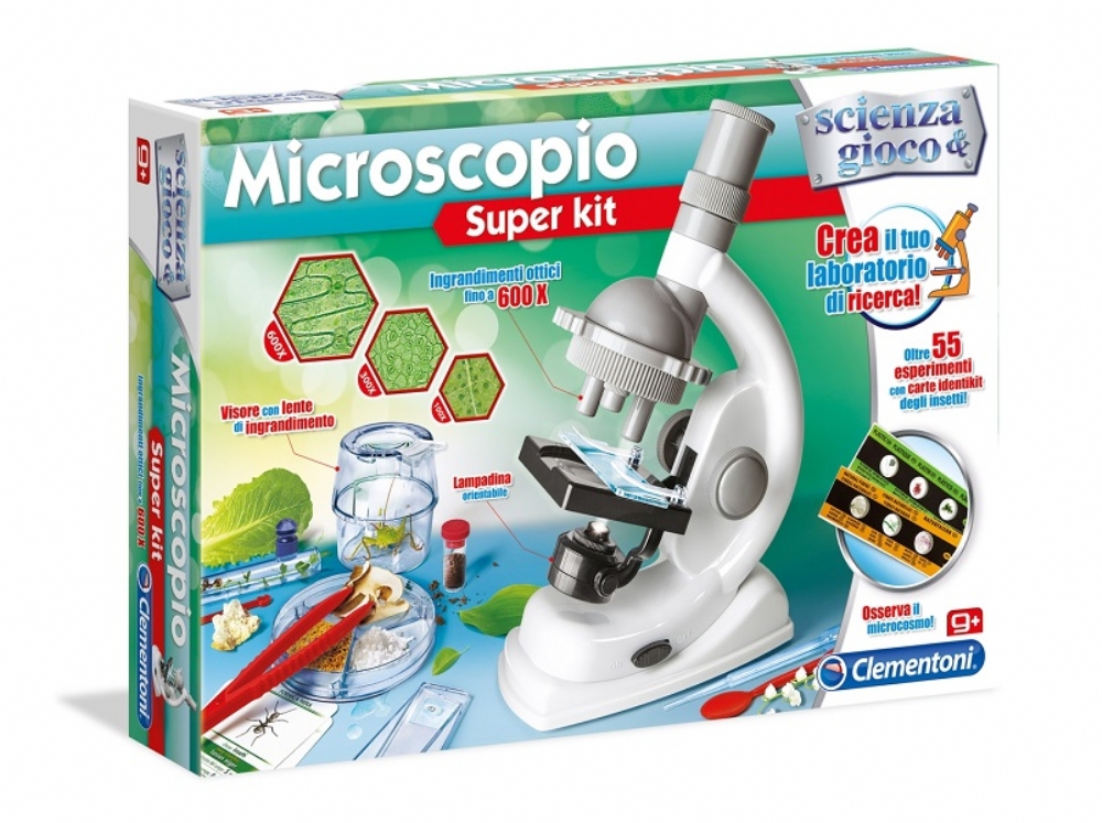 Scienza & gioco - il microscopio super kit - Idea Casa